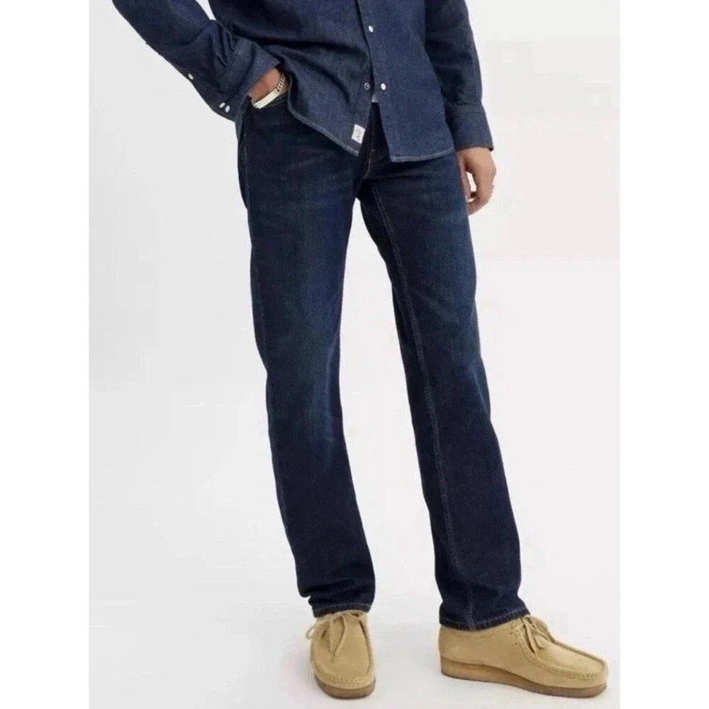 Levi's 505 Regular Fit Men's Jeans 34x34 - Dark Wash - Stretch